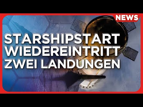 Youtube: Kompakt: SpaceX Starship IFT4 Senkrechtstarter & Senkrechtlander die Startzusammenfassung von Mo