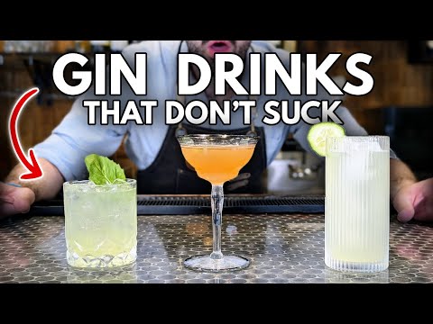 Youtube: 3 INCREDIBLE Gin Cocktails To Turn You Into a Gin Lover