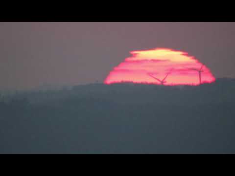 Youtube: Sonnenaufgang durchs Teleskop