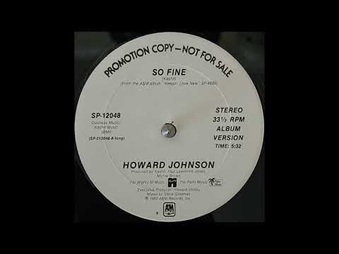 Youtube: Howard Johnson - So Fine