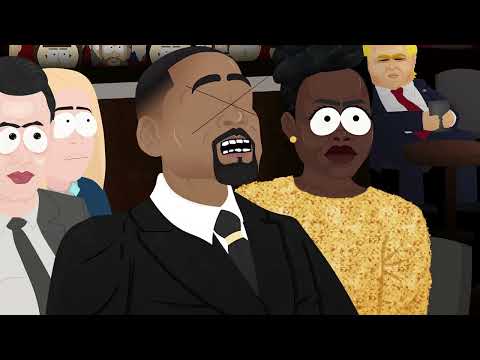 Youtube: Will Smith SLAPS Chris Rock at Oscars 2022 - South Park Animated
