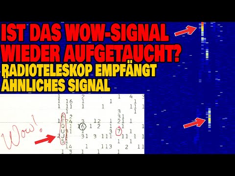 Youtube: Ist das WOW-Signal wieder aufgetaucht? - Radioteleskop empfängt ähnliches Signal