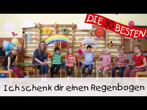 Youtube: 👩🏼 Ich schenk dir einen Regenbogen - Singen, Tanzen und Bewegen || Kinderlieder