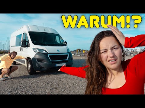 Youtube: Unser CAMPER REIFEN wurde ZERSTOCHEN .. (Vanlife Dänemark)