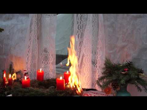 Youtube: "Wenn der Adventskranz brennt und die Gardine Feuer fängt....!"