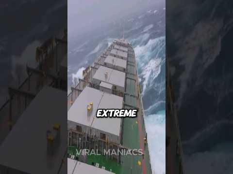 Youtube: Ever Wondered Why Big Ships Never Sink In Storms With Monster Waves #shorts