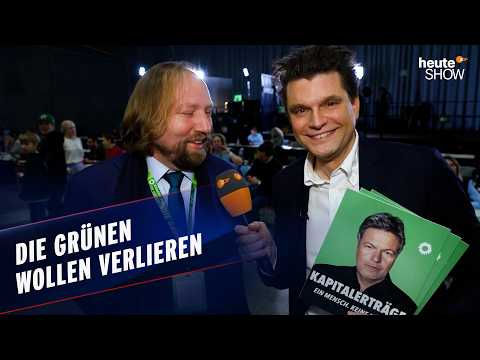 Youtube: Anti-Wahlkampf: Lutz van der Horst hilft den Grünen beim Verlieren | heute-show vom 31.01.2025