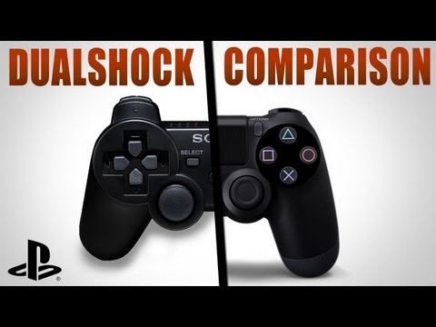Youtube: PS4 Controller Comparison: DualShock 4 vs DualShock 3