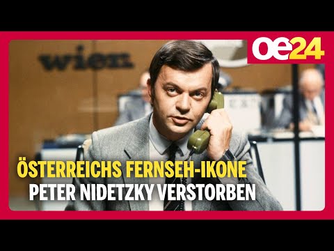 Youtube: Trauer um TV-Legende: Österreichs Fernseh-Ikone Peter Nidetzky verstorben