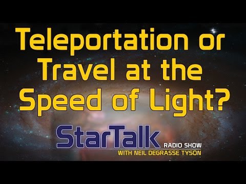 Youtube: Teleportation or Travel at the Speed of Light? w/ Bill Nye, Eugene Mirman, & Mike Massimino