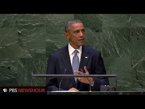 Youtube: Obama takes Russia, Syria to task in UN speech
