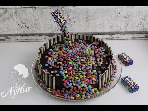 Youtube: Einfaches Smarties kuchen für Kindergeburtstag