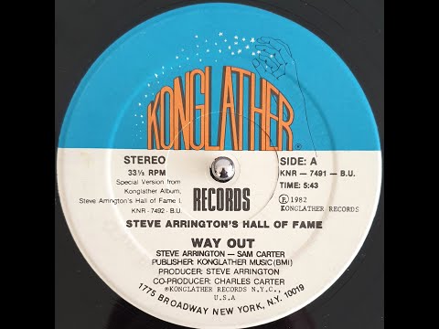 Youtube: Steve Arrington's Hall Of Fame - Way Out (1982)