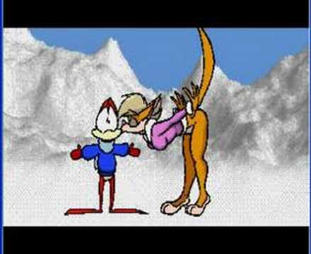Youtube: Flip The Frog And Clarisse The Cat In "Snowbound"