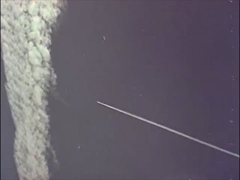 Youtube: Contrails In 1950's Nuclear Test Film