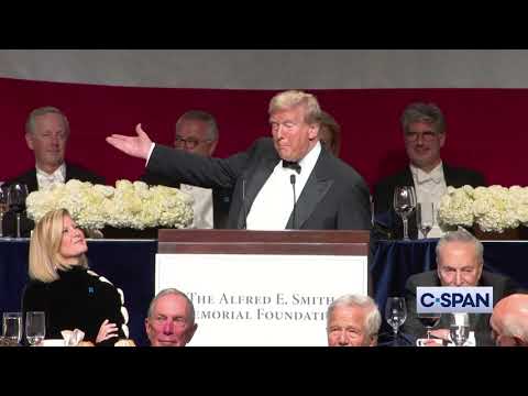 Youtube: Former President Donald Trump Full Remarks at Al Smith Dinner