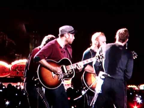 Youtube: Coldplay in Munich (29.08.2009) playing Michael Jackson's Billie Jean