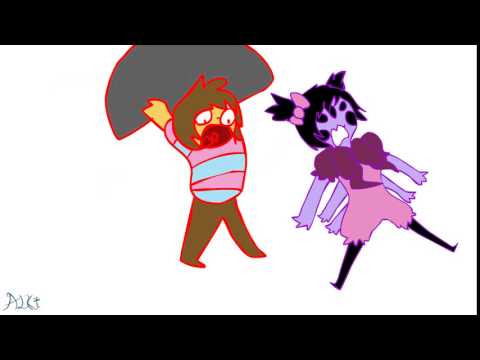 Youtube: Frisk Vs. Muffet Undertale  *READ BELOW