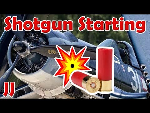 Youtube: Starting Aircraft With a Shotgun Shell?