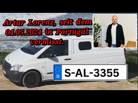 Youtube: Artur Lorenz wurde verm. Opfer eines Überfalls in Portugal und ist seit dem spurlos verschwunden.