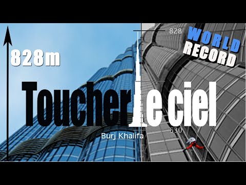Youtube: Alain Robert climbs a tallest building - Burj Khalifa Dubaï