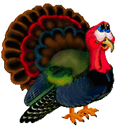 Animated Funny Thanksgiving Turkey Prayi