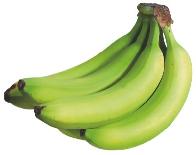 Banane Grün