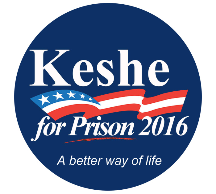 keshe for prison button